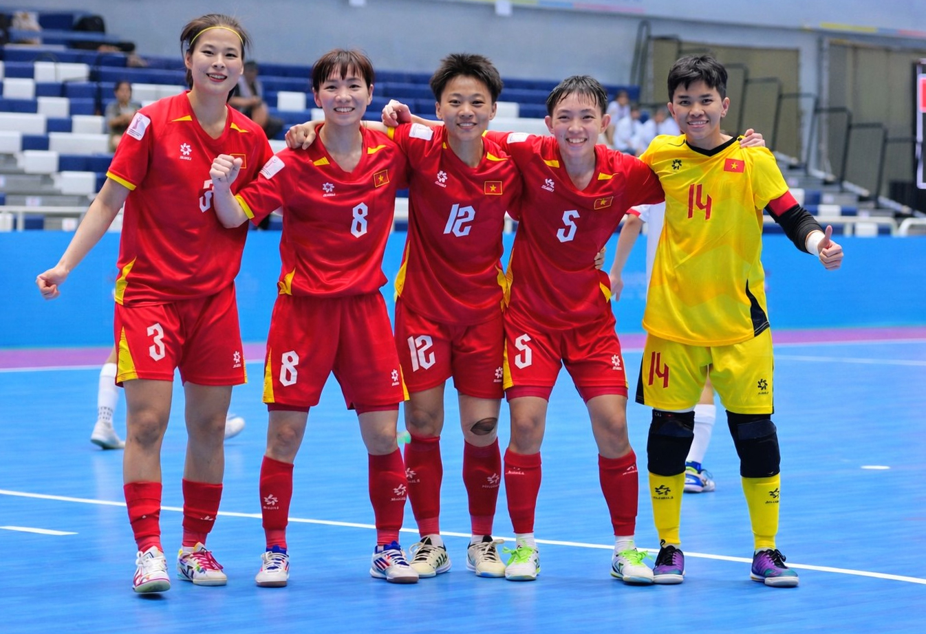 Futsal nữ Việt Nam lọt vào bán kết giải Đông Nam Á 2026

